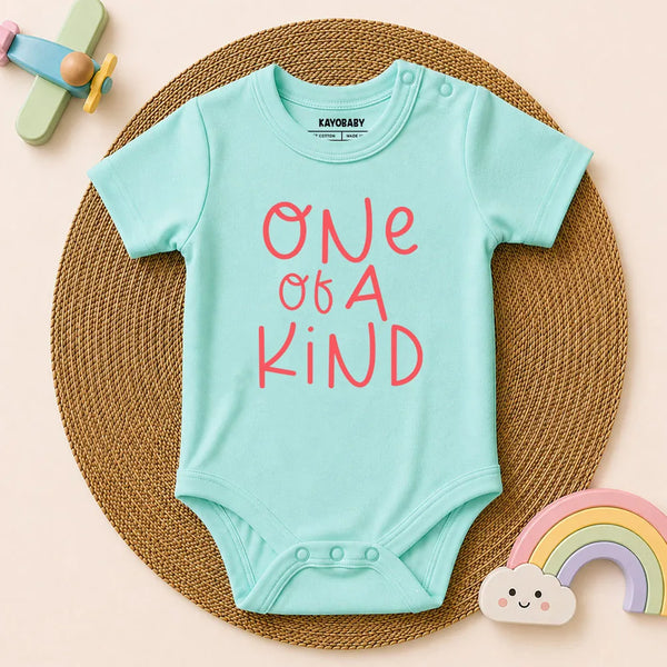 One Of A Kind baby romper aqua KayoBaby India