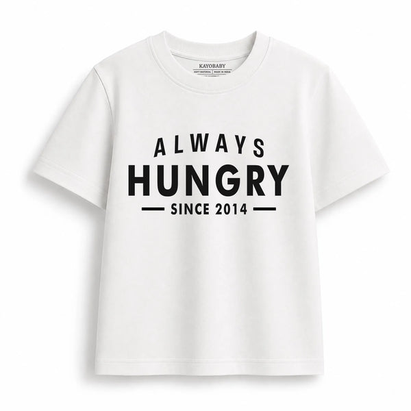 Always Hungry customize t-shirt white KayoBaby India