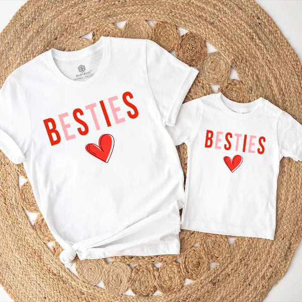 Besties matching t-shirt set best friends KayoBaby India