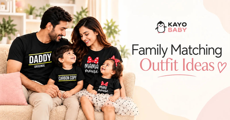 Family Matching Outfit Ideas for Birthdays, Photoshoots and Special Occasions