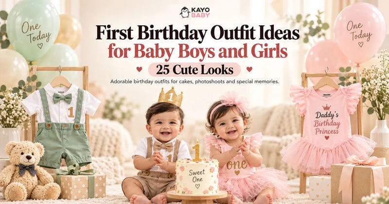 First Birthday Outfit Ideas for Baby Boys and Girls: 25 Cute Looks