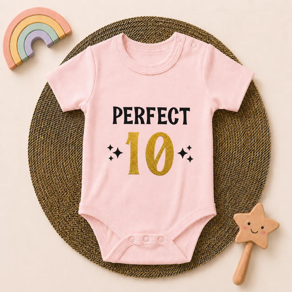 Baby Milestone Gift Set 0- 12 Month - Pack of 12 Rompers