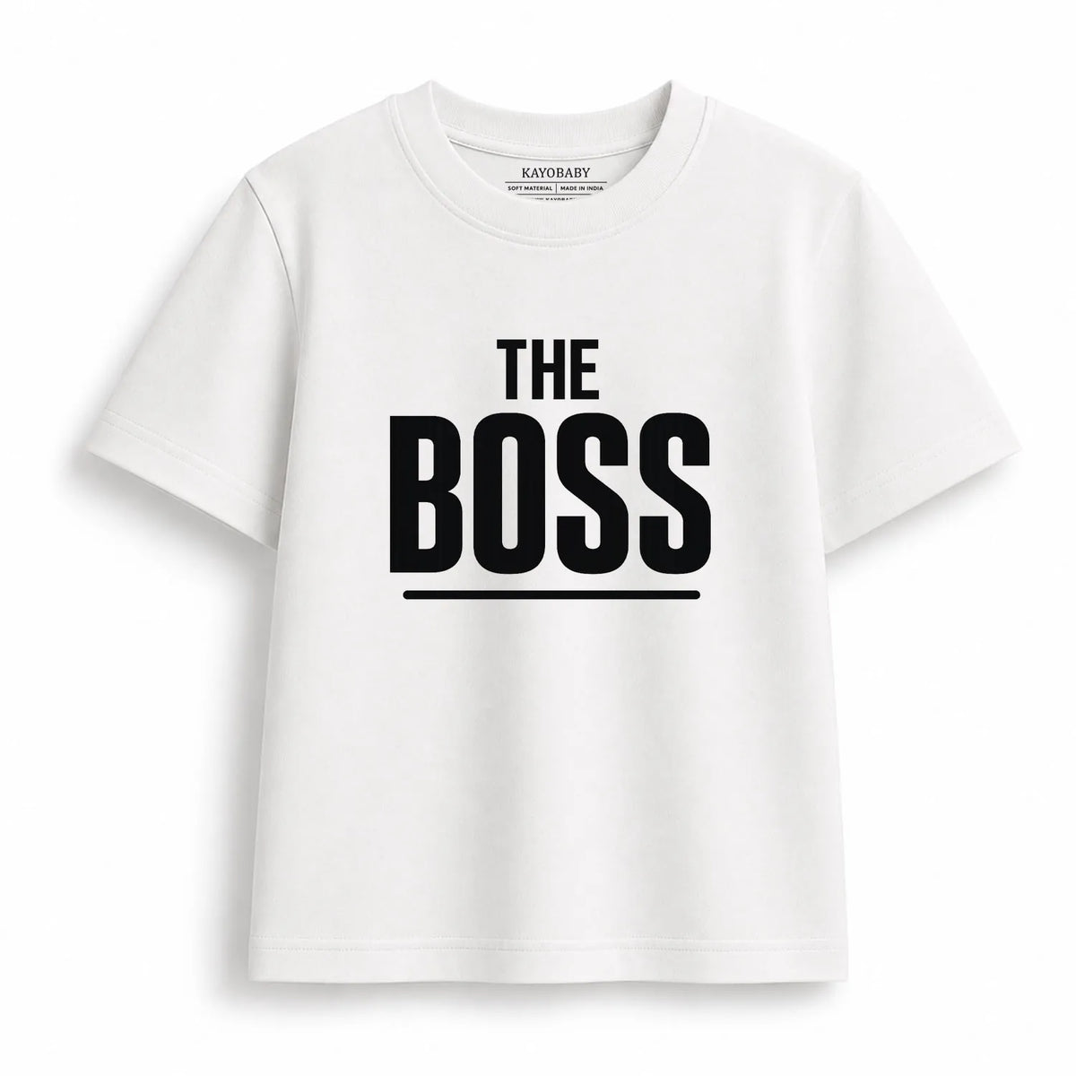The Boss, The Real Boss & The Ultimate Boss Matching Family T-Shirts