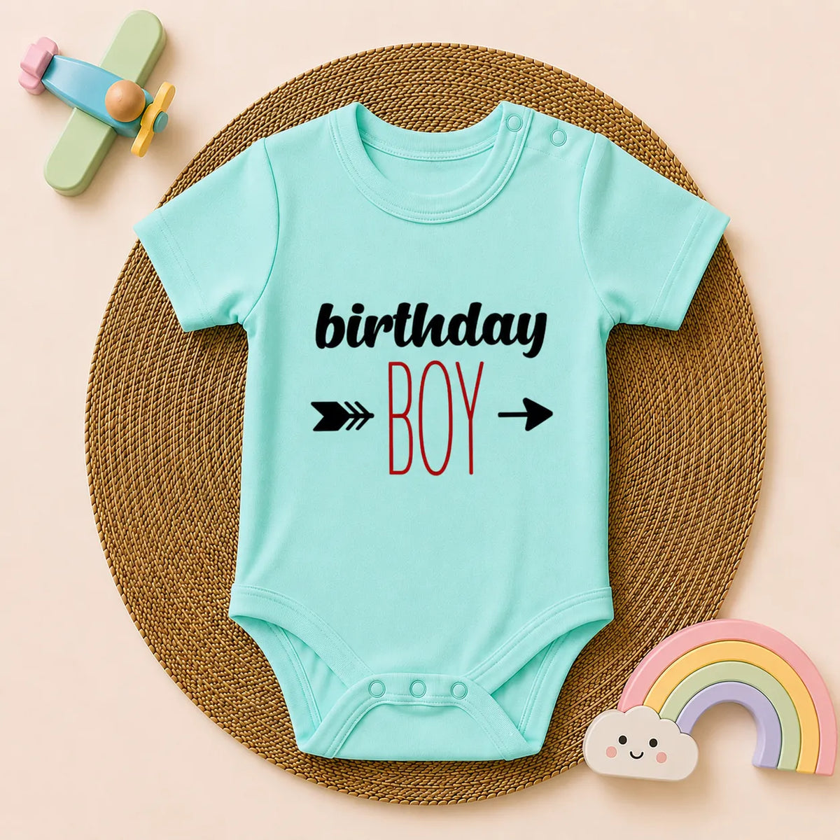 12-Piece Baby Milestone Romper Set
