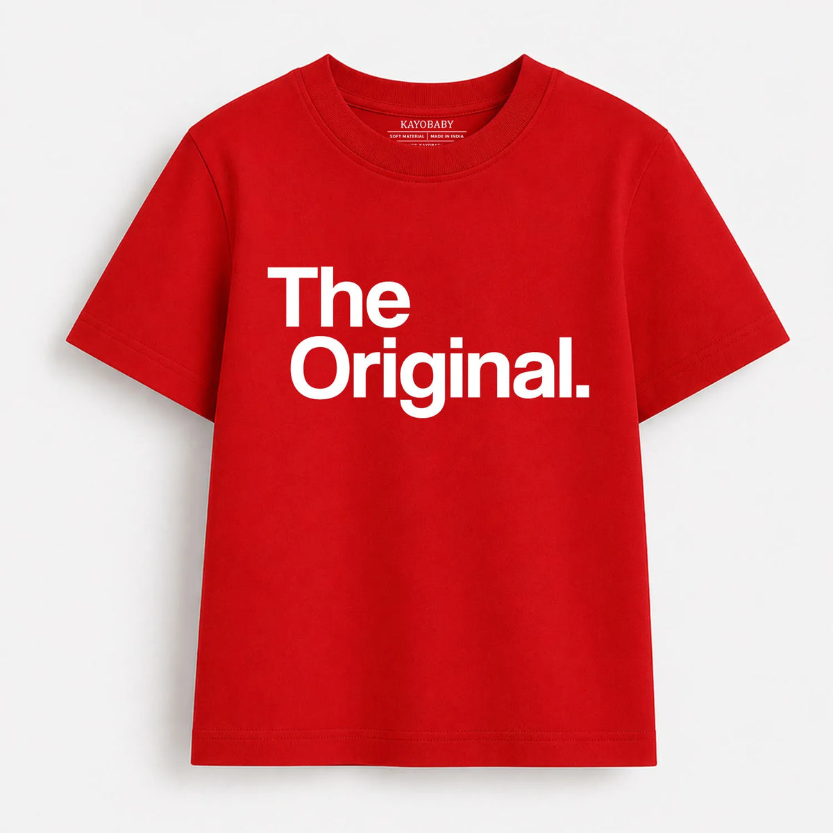The Original and The Remix matching t-shirt combo flat lay 1 KayoBaby