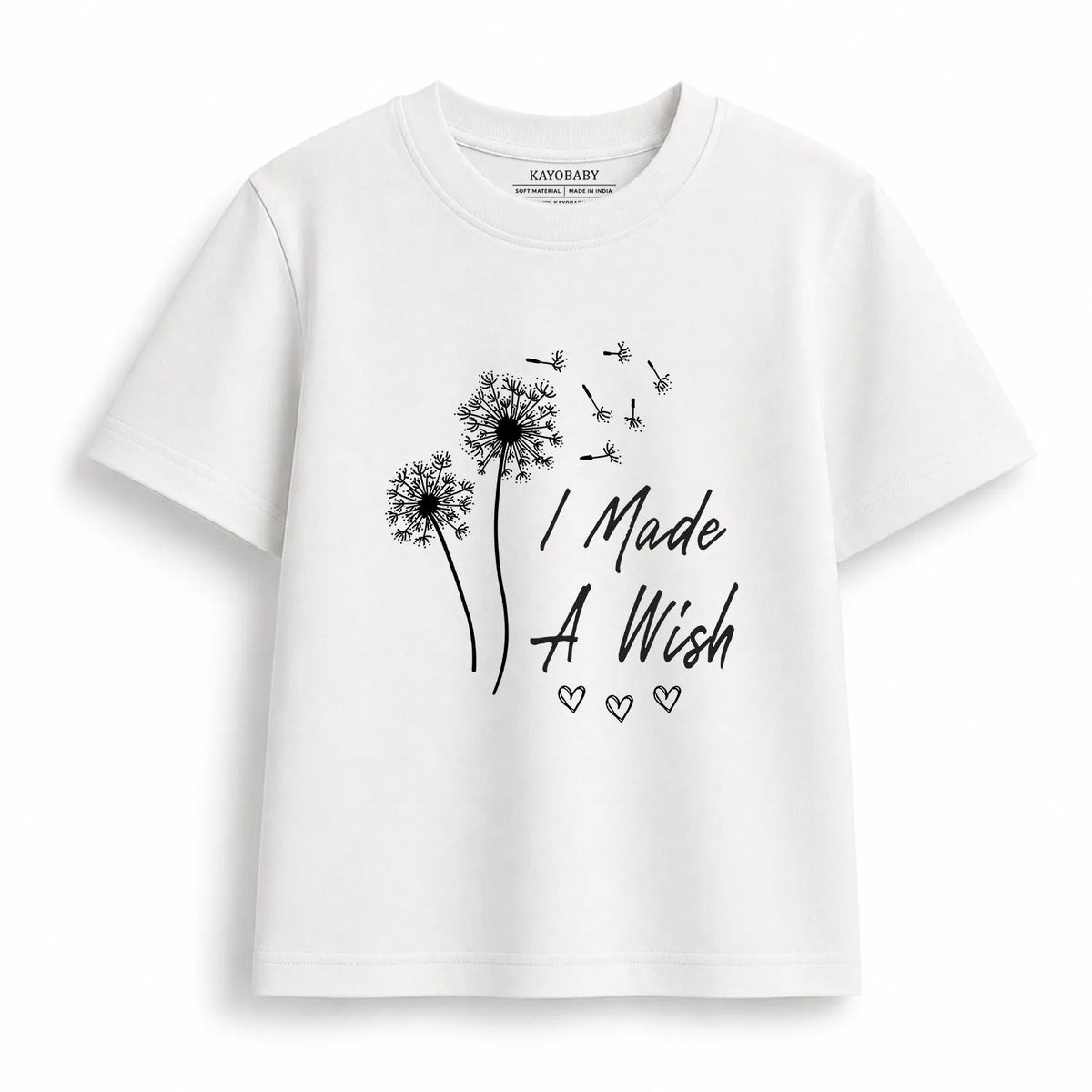 I Made A Wish I Came True matching t-shirt set flat lay 1 KayoBaby