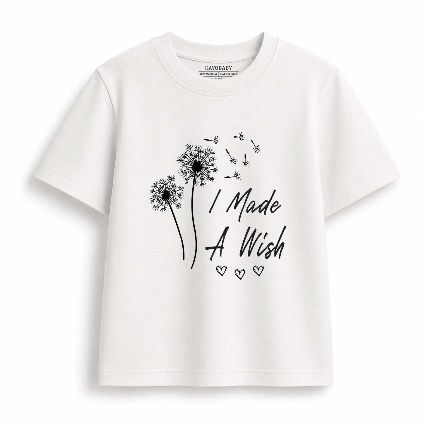I Made A Wish I Came True matching t-shirt set flat lay 1 KayoBaby
