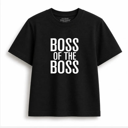 Boss & Boss of the Boss Matching Father and Baby T-Shirt Combo