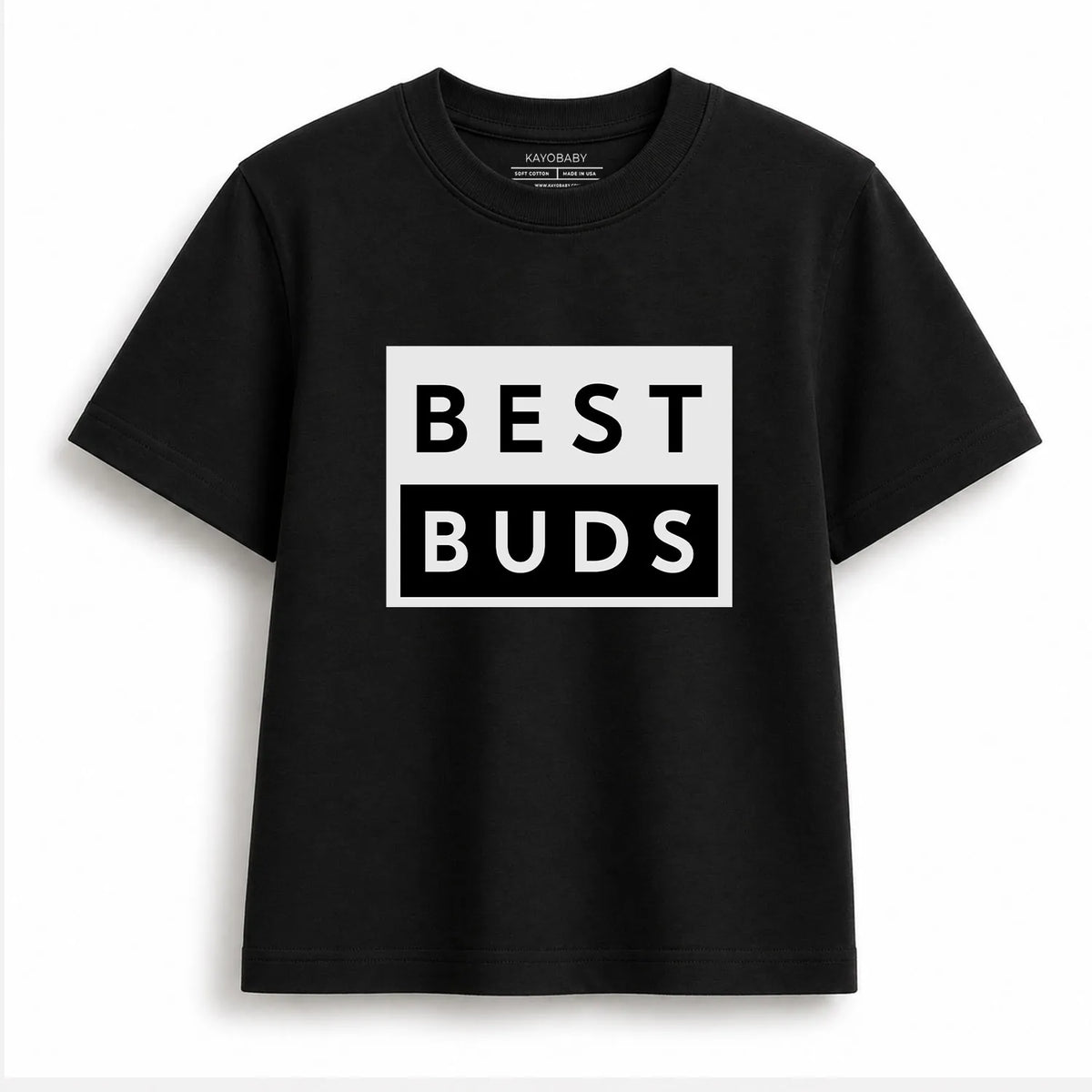 Best Buds matching t-shirt set flat lay 1 KayoBaby