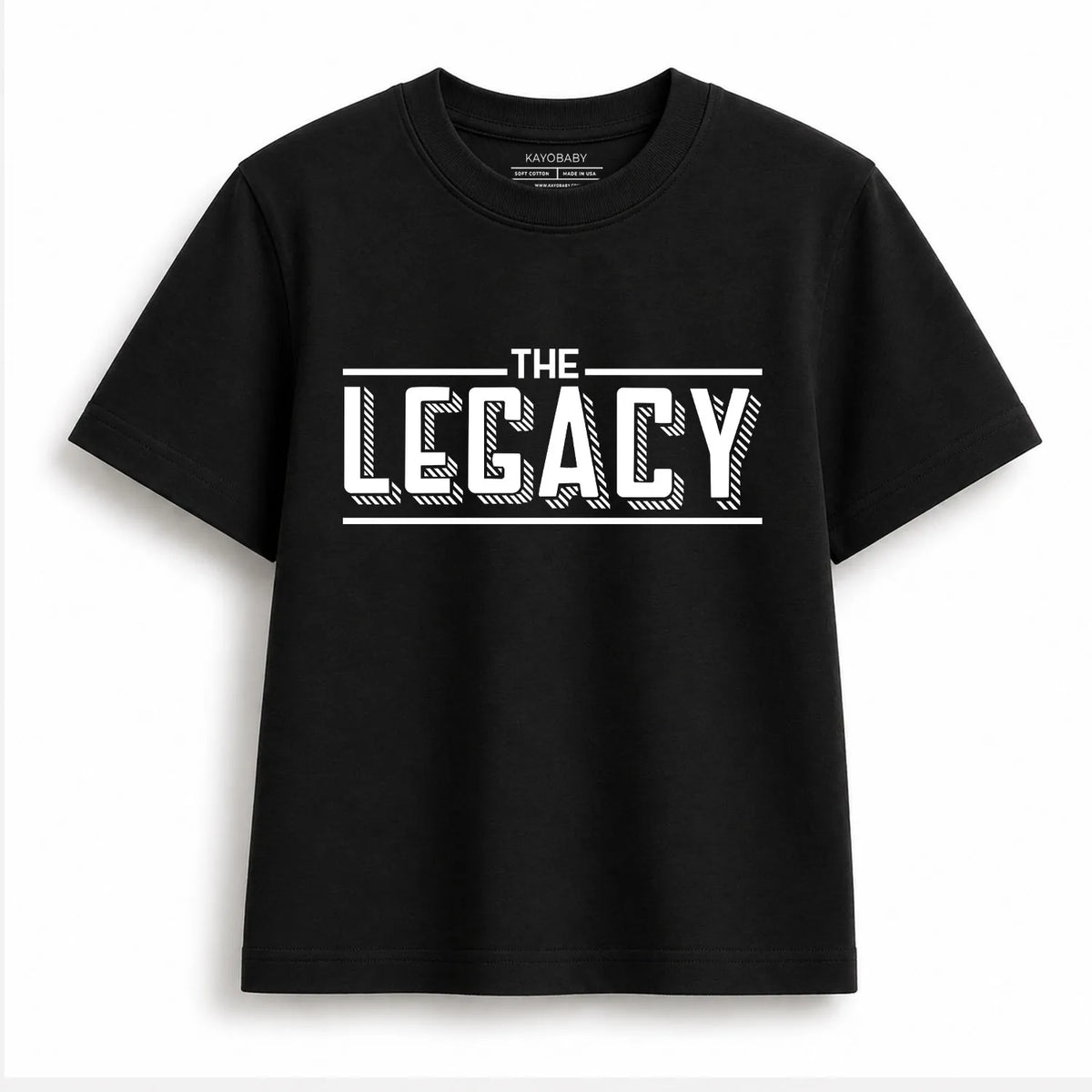 The Legend and The Legacy matching t-shirt combo flat lay 1 KayoBaby