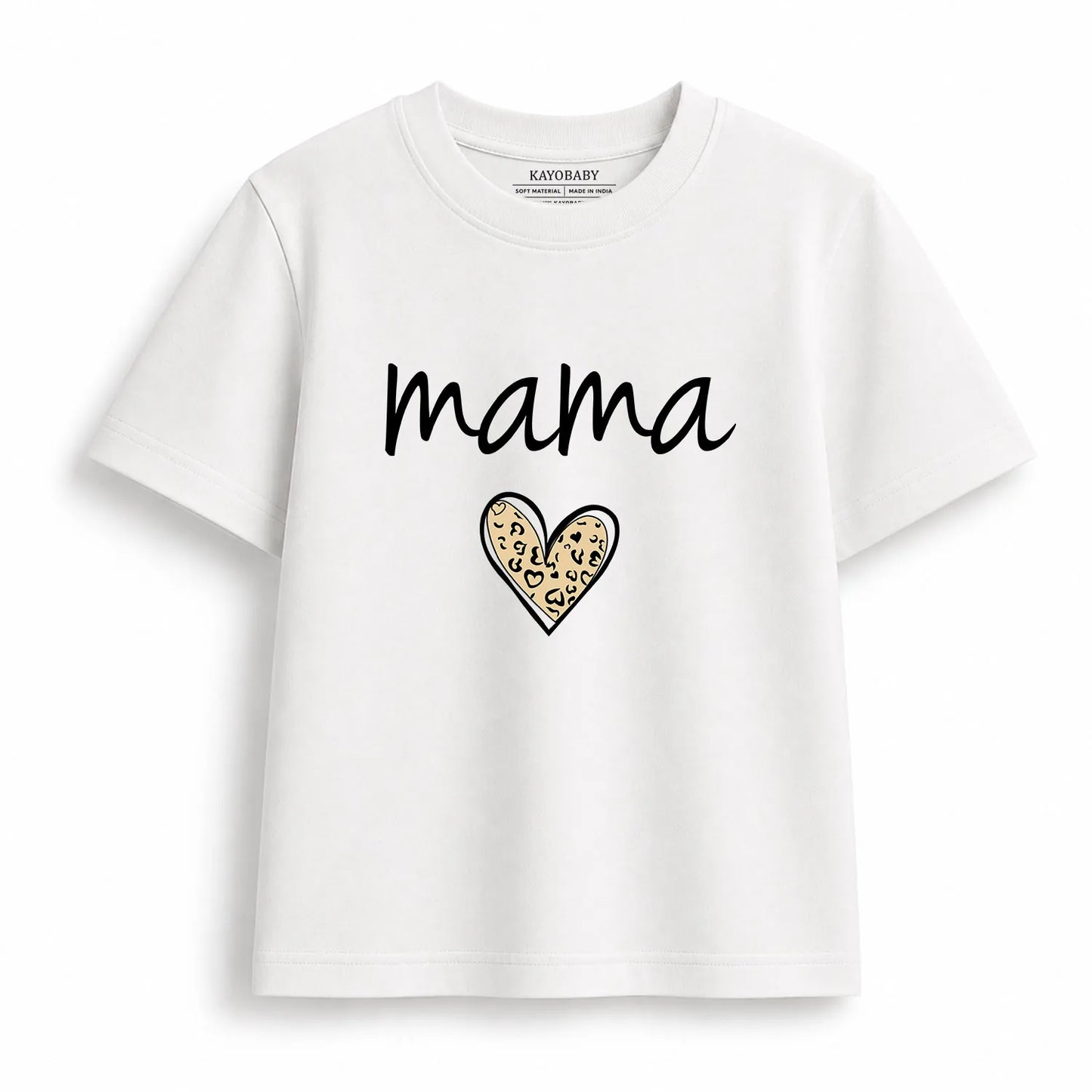 Mama and Mini matching t-shirt set flat lay 1 KayoBaby
