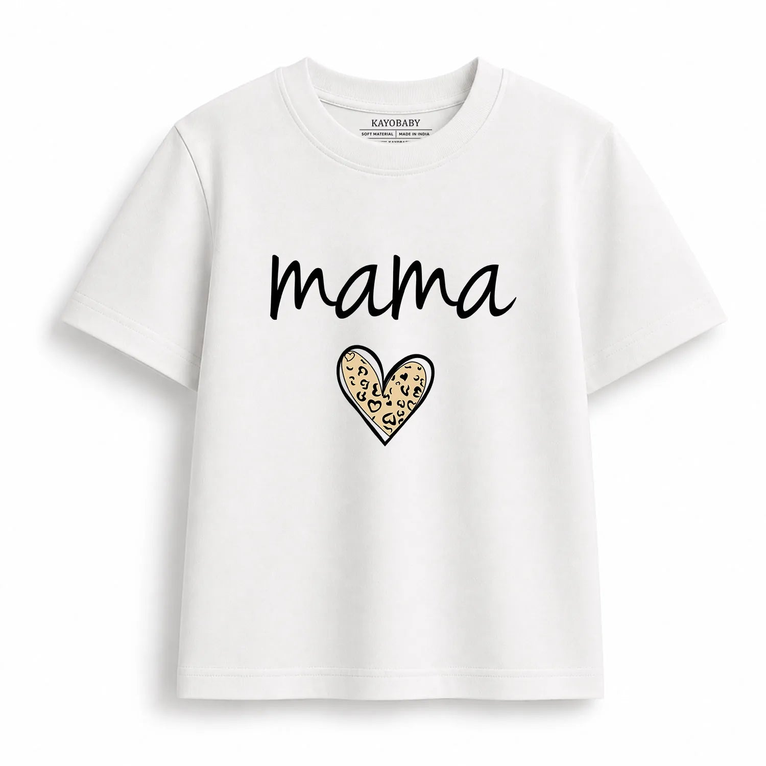 Mama and Mini matching t-shirt set flat lay 1 KayoBaby
