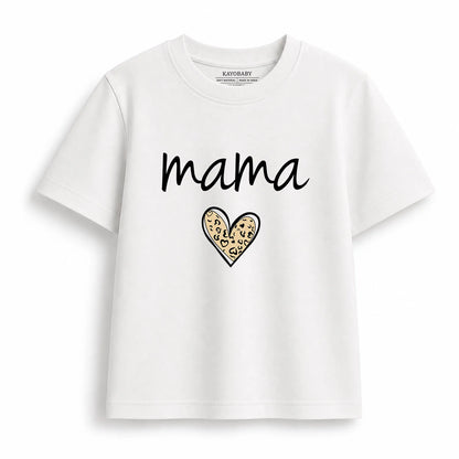 Mama and Mini matching t-shirt set flat lay 1 KayoBaby