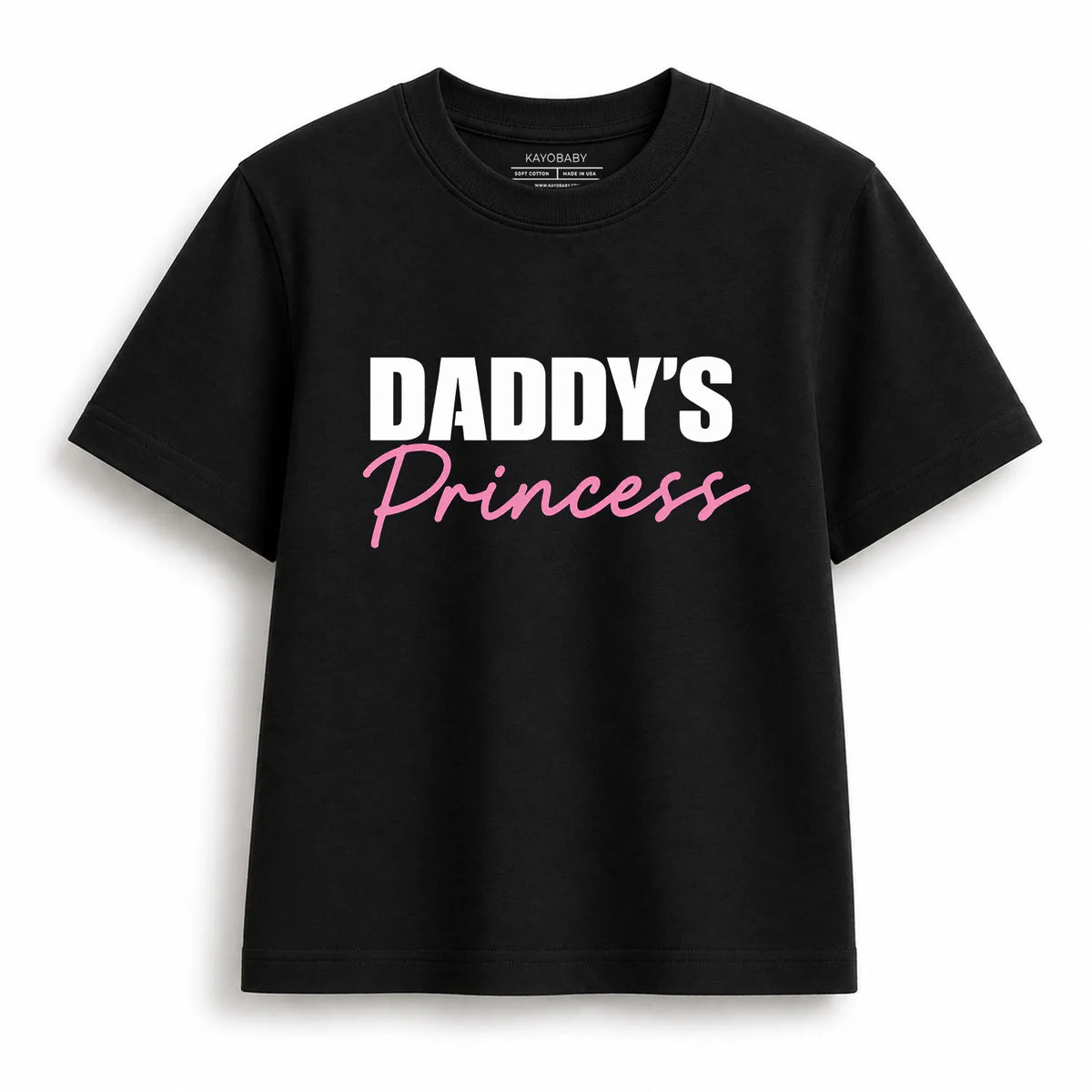 Princess's Daddy Daddy's Princess matching t-shirt combo flat lay 1 KayoBaby