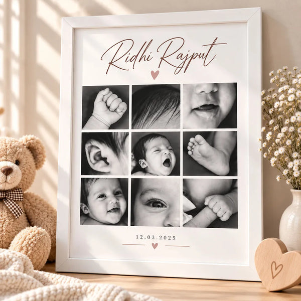 Their First Moments. Forever Framed.