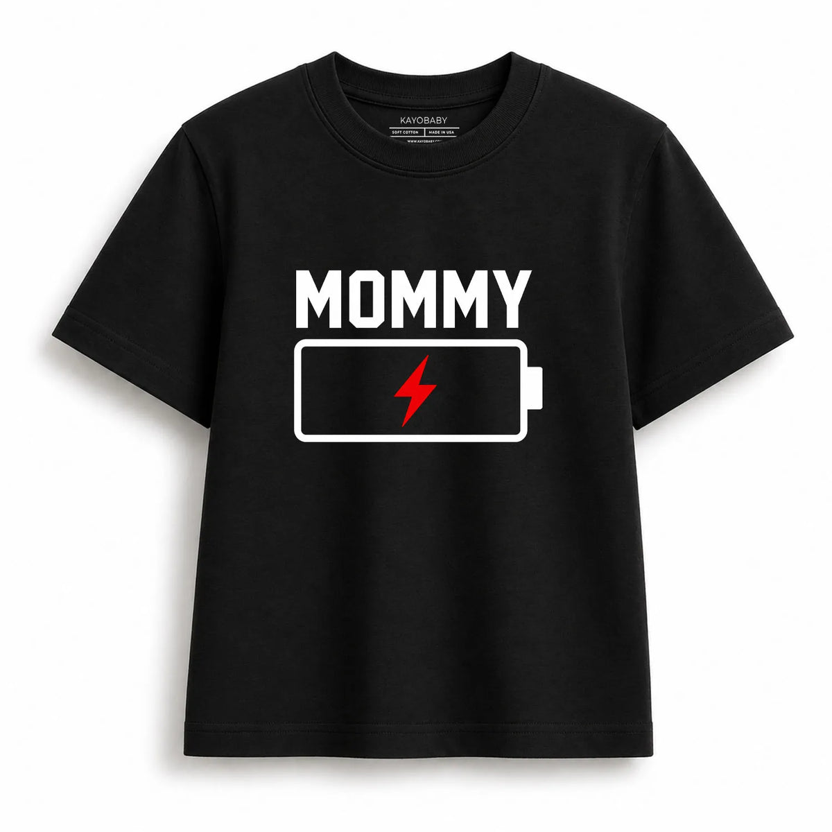 Daddy, Mommy & Baby Battery Matching Family T-Shirts