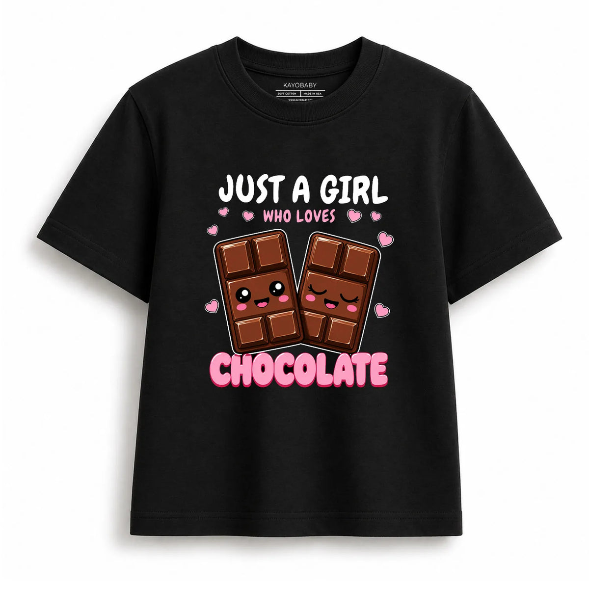 Personalized Girls Cotton T-Shirt Combo Pack of 4 | Sassy, Chocolate & Cute Animal Theme
