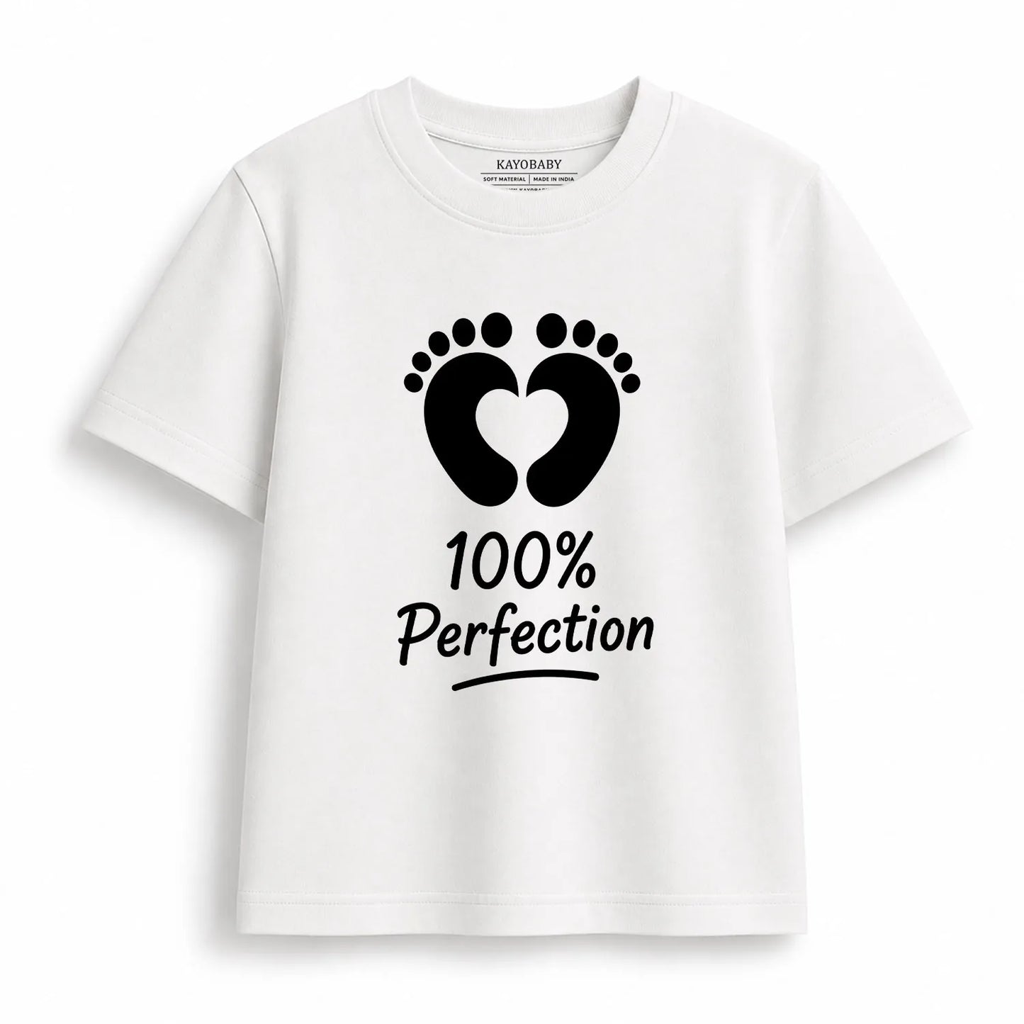 50% Daddy, 50% Mommy, 100% Perfection Matching Family T-Shirts