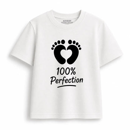 50% Daddy, 50% Mommy, 100% Perfection Matching Family T-Shirts