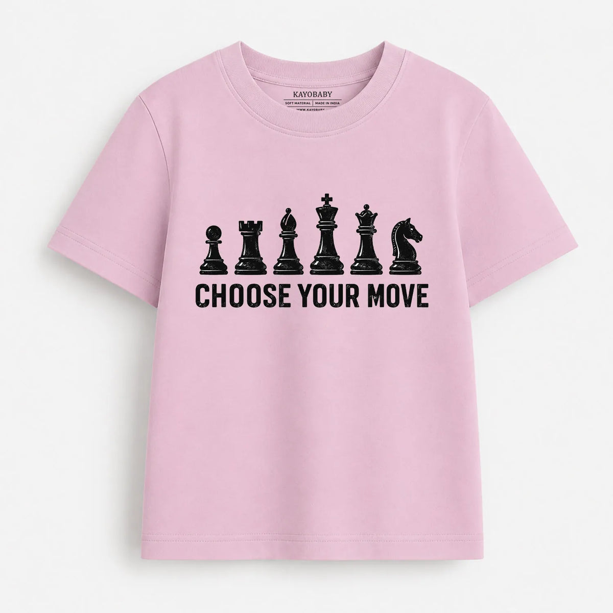 Choose Your Move Chess Kids T-Shirt | Chess Graphic Tee for Boys & Girls