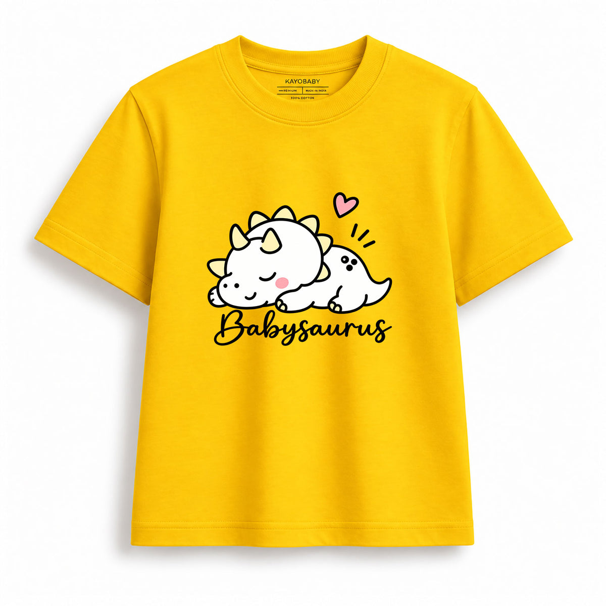 Dino Family Matching T-Shirts for 4 – Papasaurus, Mamasaurus & Babysaurus Set