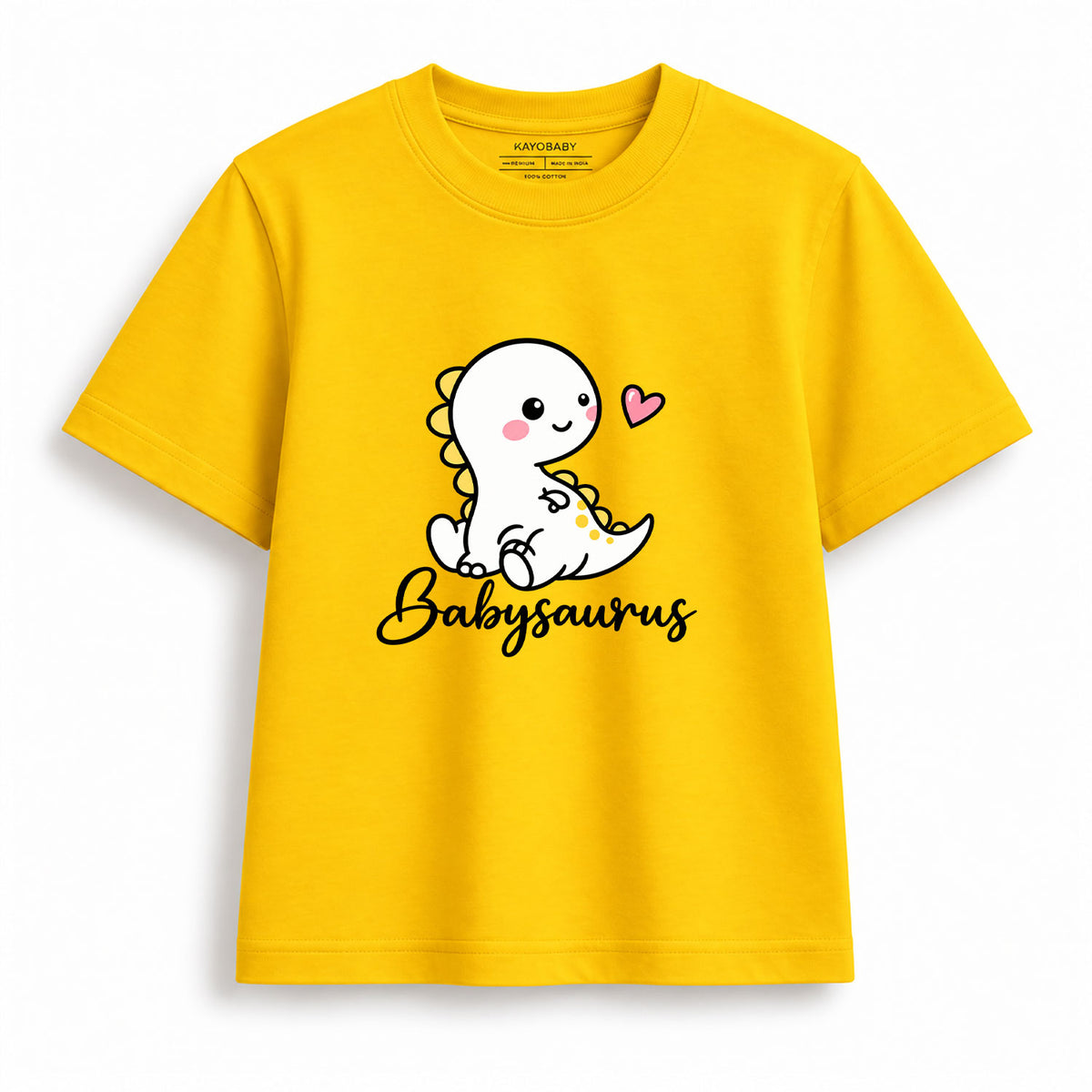 Dino Family Matching T-Shirts for 4 – Papasaurus, Mamasaurus & Babysaurus Set