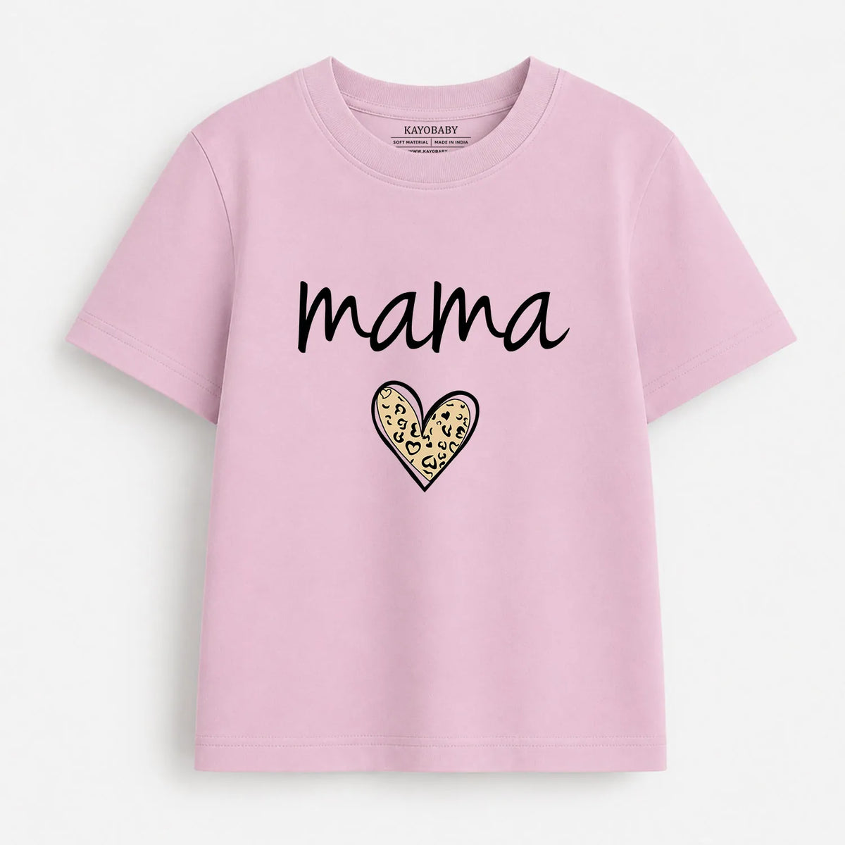 Mama and Mini matching t-shirt set flat lay 2 KayoBaby