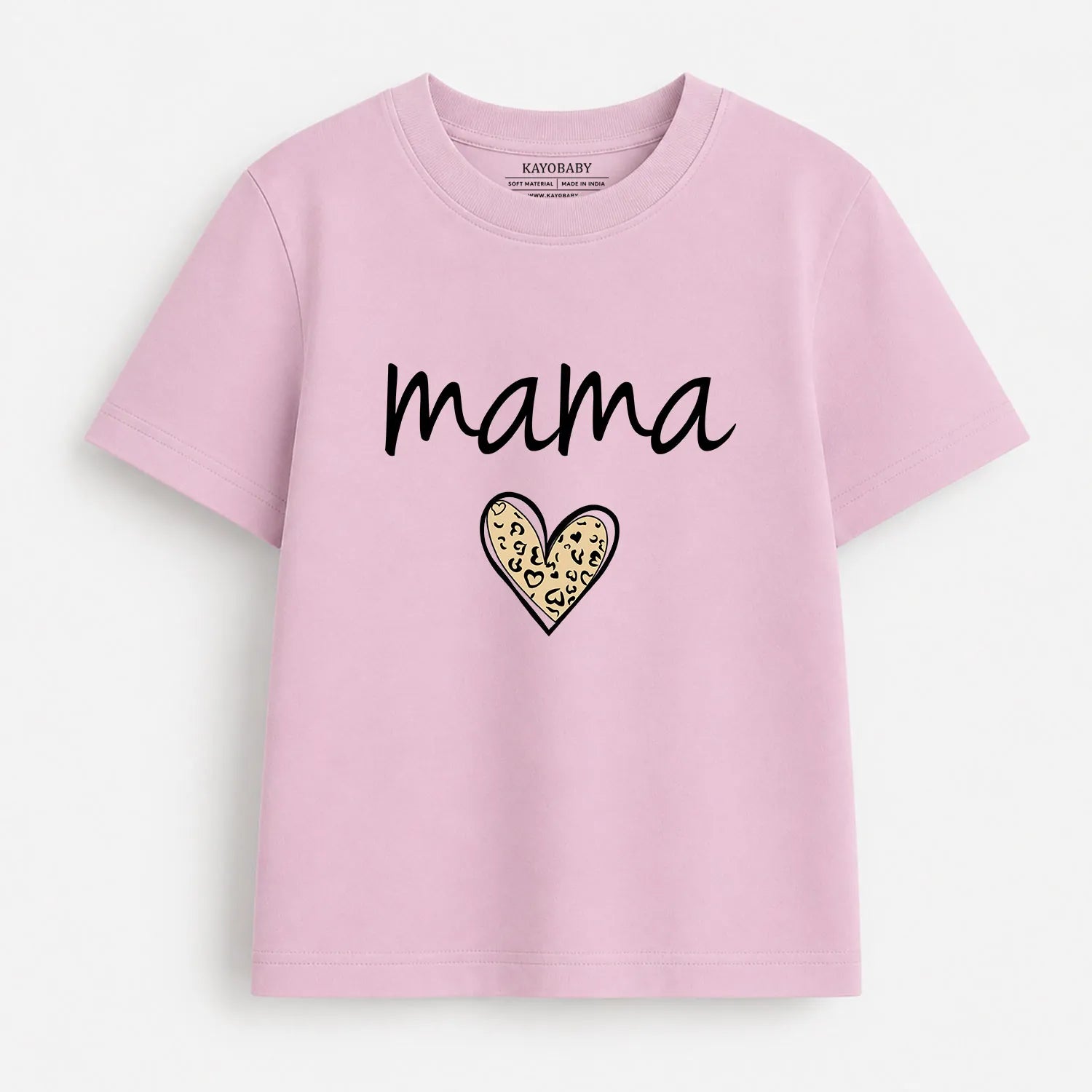 Mama and Mini matching t-shirt set flat lay 2 KayoBaby