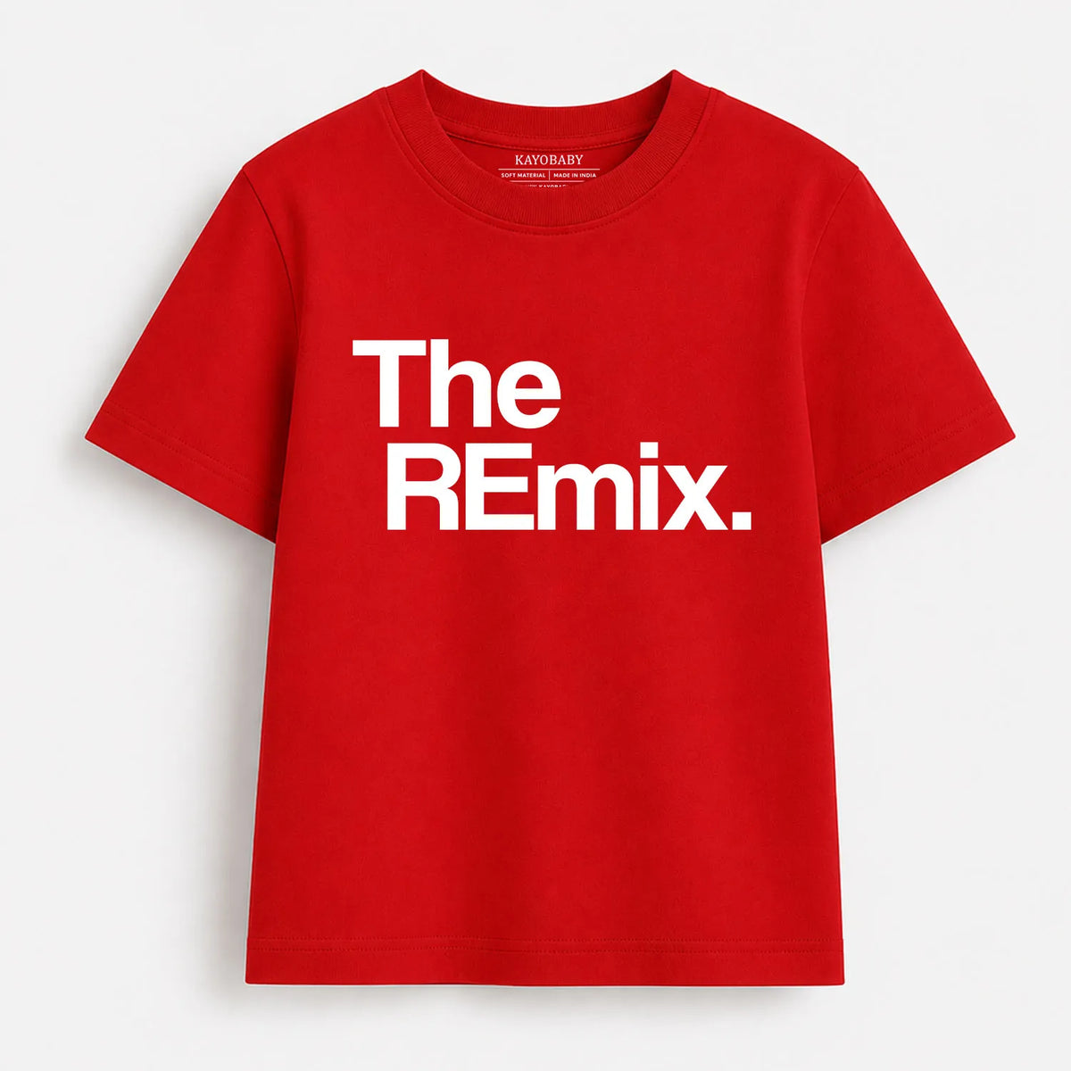 The Original and The Remix matching t-shirt combo flat lay 2 KayoBaby
