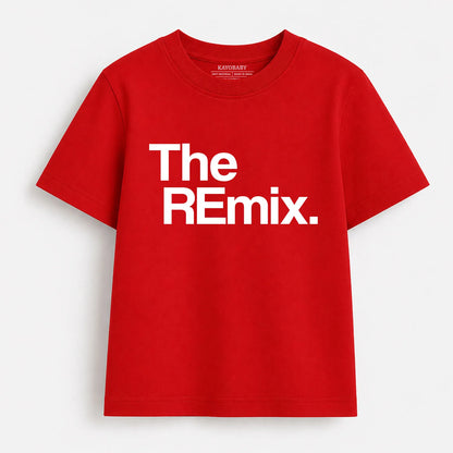 The Original and The Remix matching t-shirt combo flat lay 2 KayoBaby