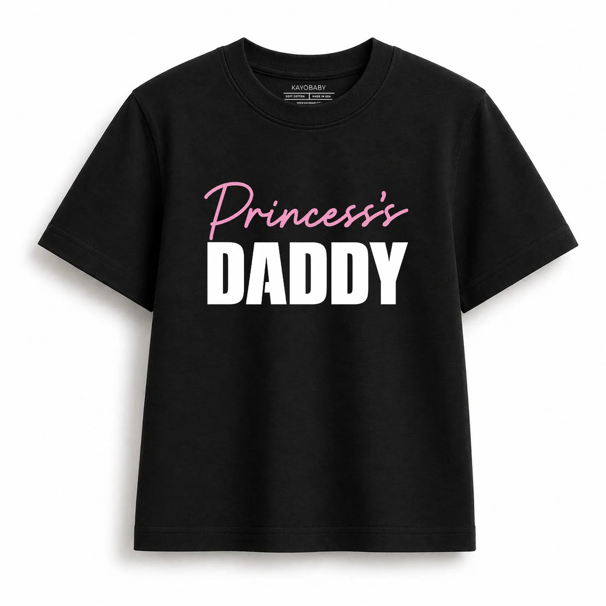 Princess's Daddy Daddy's Princess matching t-shirt combo flat lay 2 KayoBaby