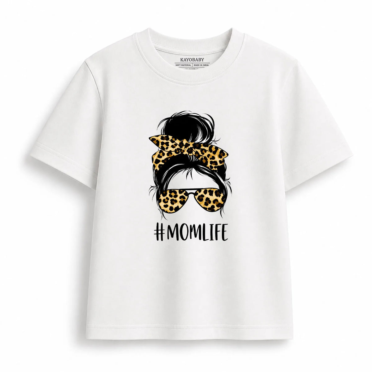 MomLife MiniLife matching t-shirt combo flat lay 2 KayoBaby