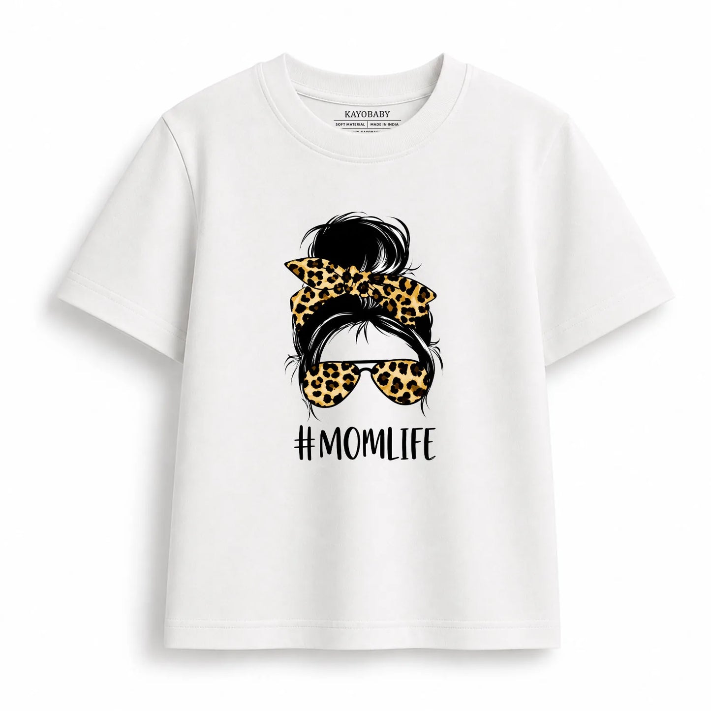 MomLife MiniLife matching t-shirt combo flat lay 2 KayoBaby