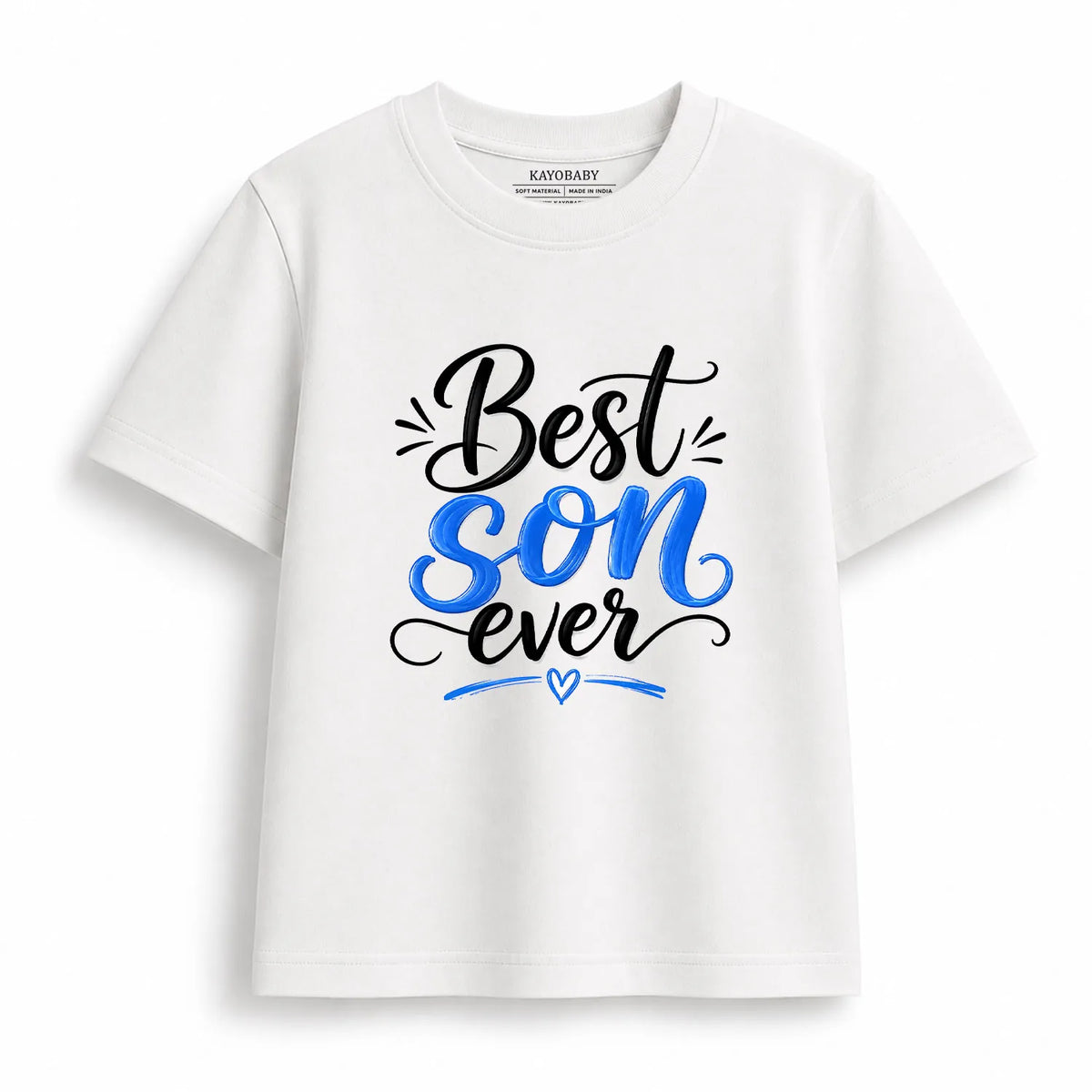 Best Mom Ever Best Son Ever matching t-shirt set flat lay 2 KayoBaby