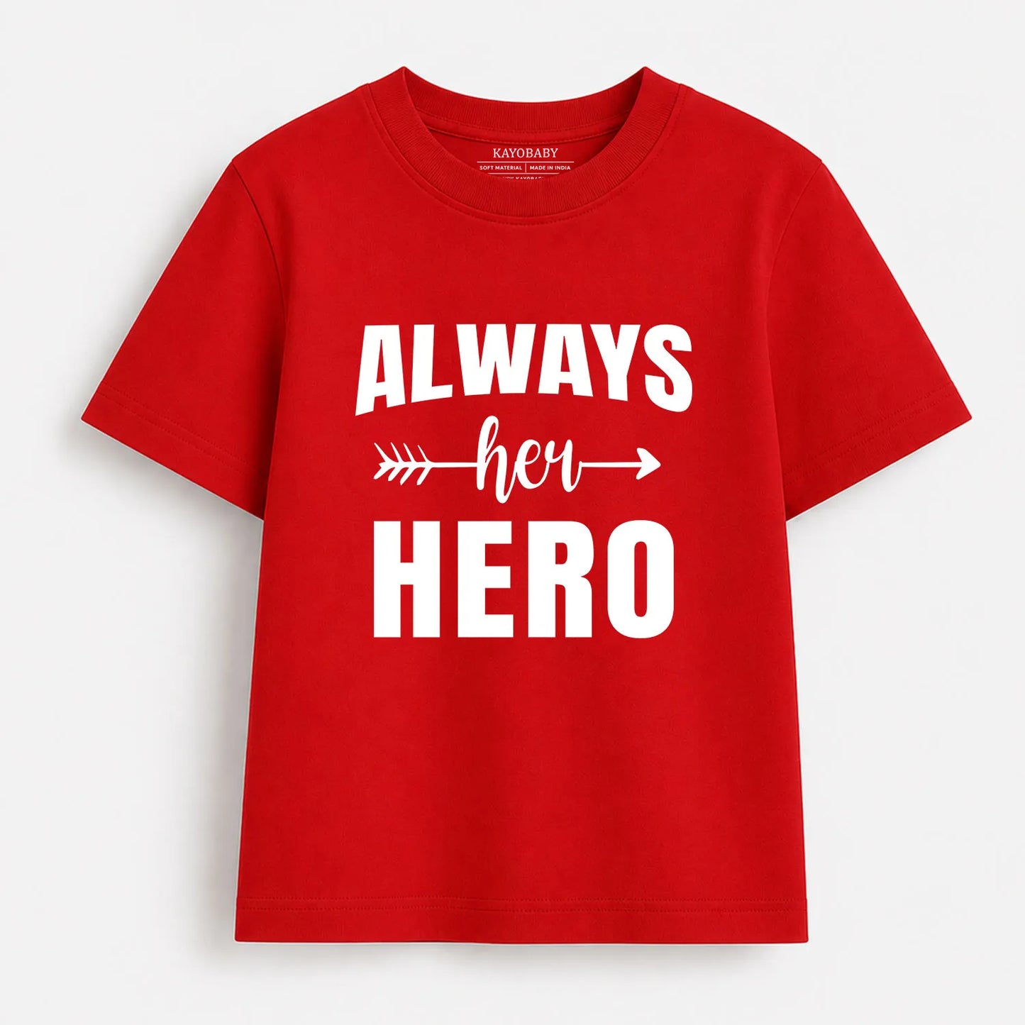Always Her Hero & Always His Little Girl Matching T-Shirt Set