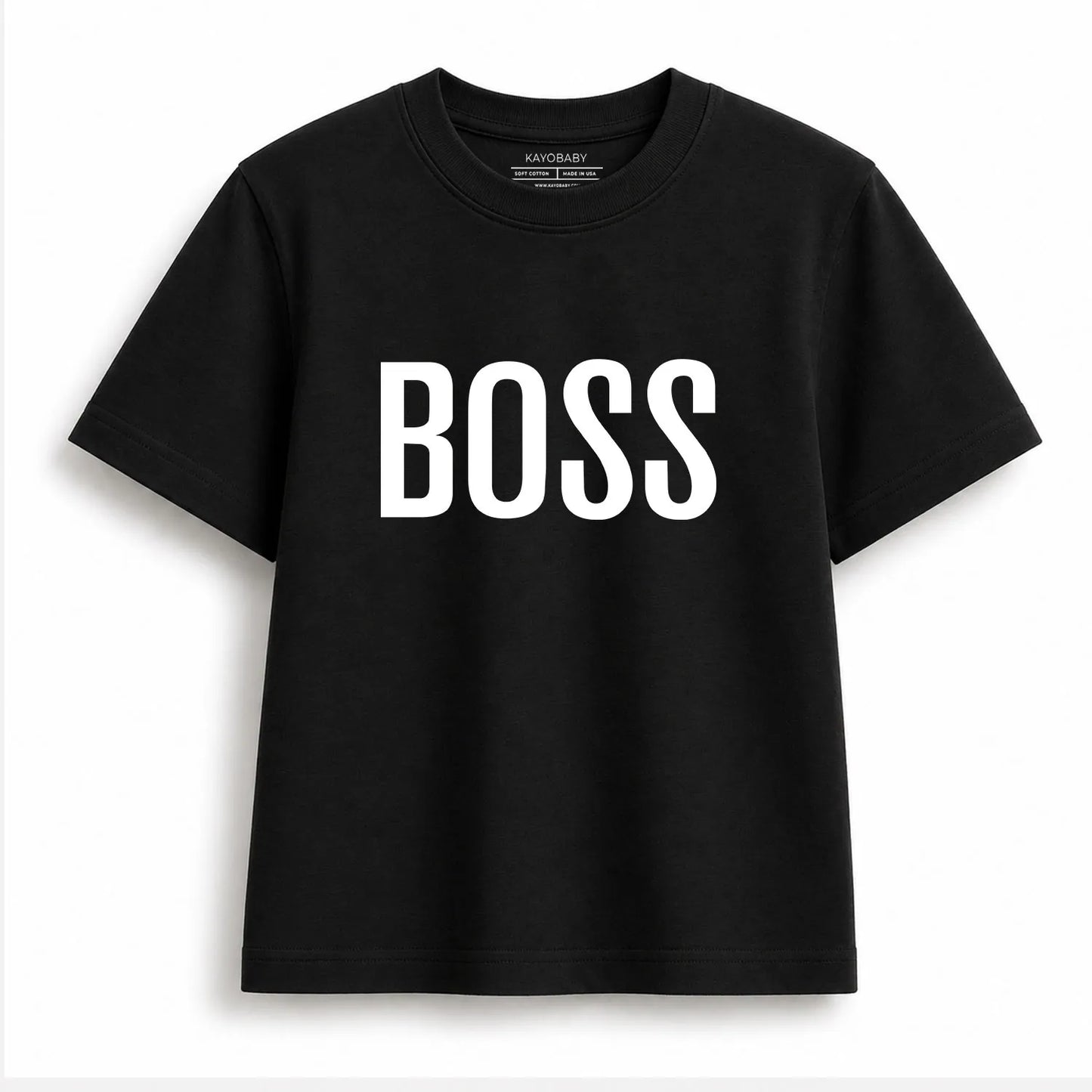Boss & Boss of the Boss Matching Father and Baby T-Shirt Combo