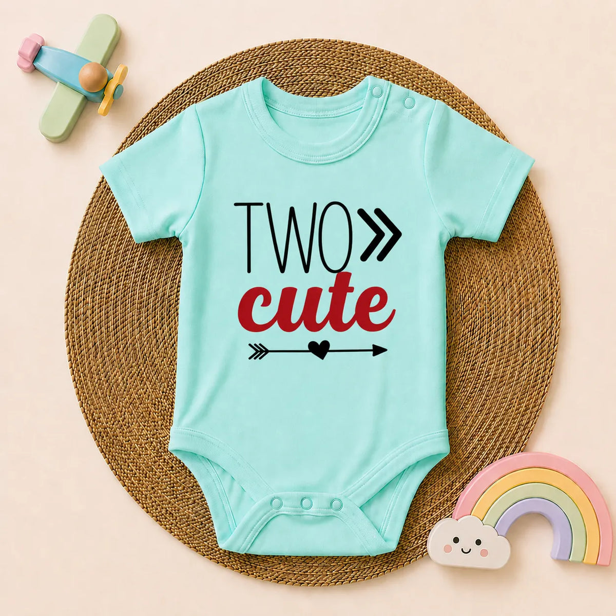 12-Piece Baby Milestone Romper Set