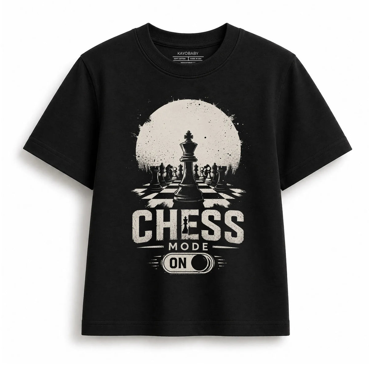 Chess Mode ON Kids T-Shirt | Chess Graphic Tee for Boys & Girls