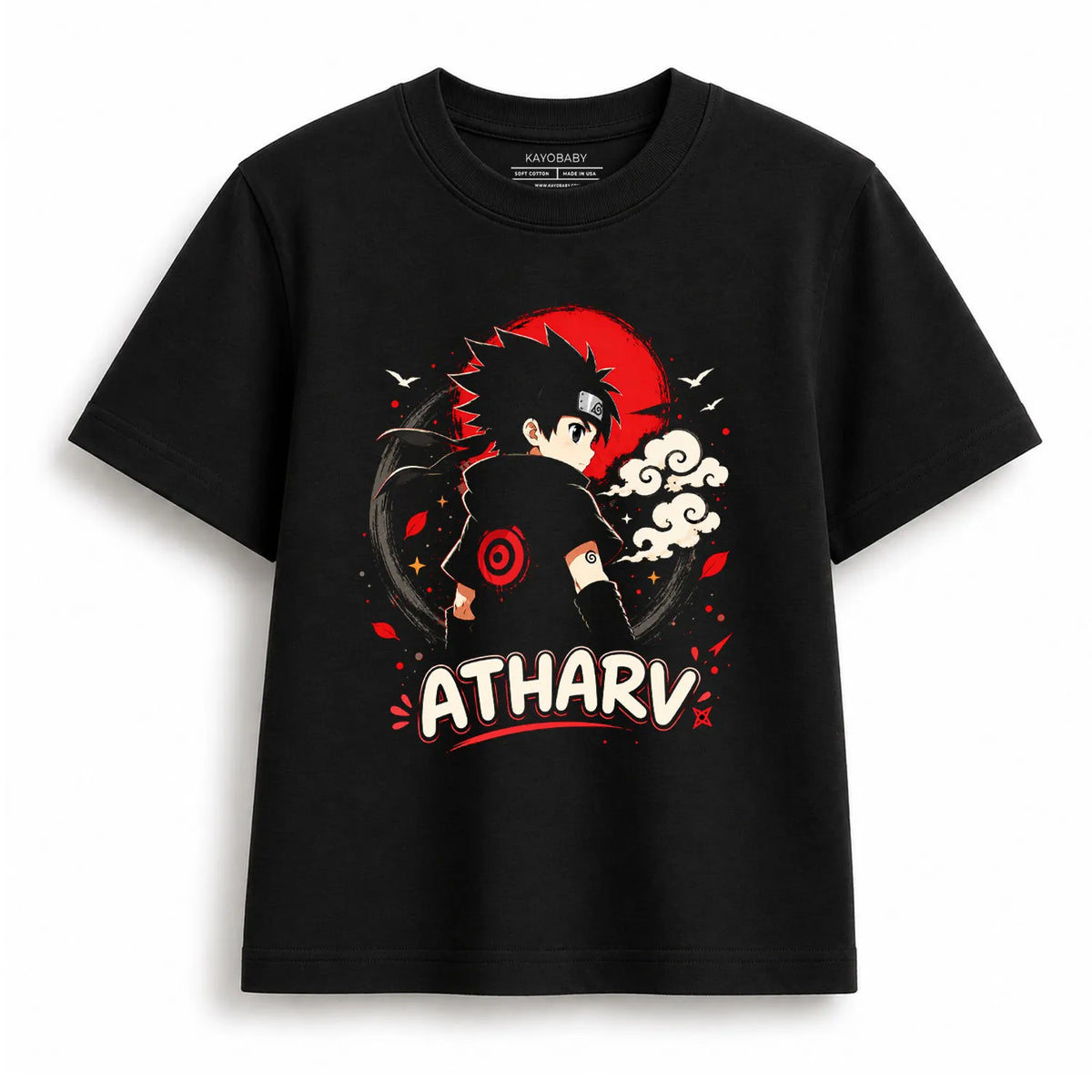 Personalized Anime Name Kids T-Shirt