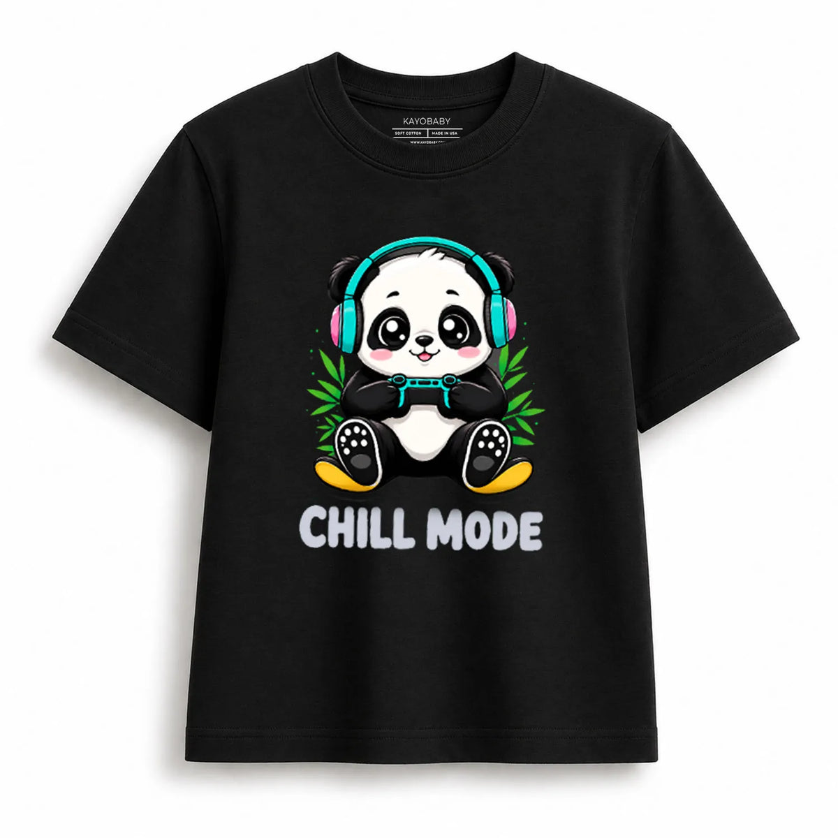 Kids Cotton T-Shirt Combo Pack of 4 | Giraffe, Chill Mode, Strong & Mummy Papa Jaan