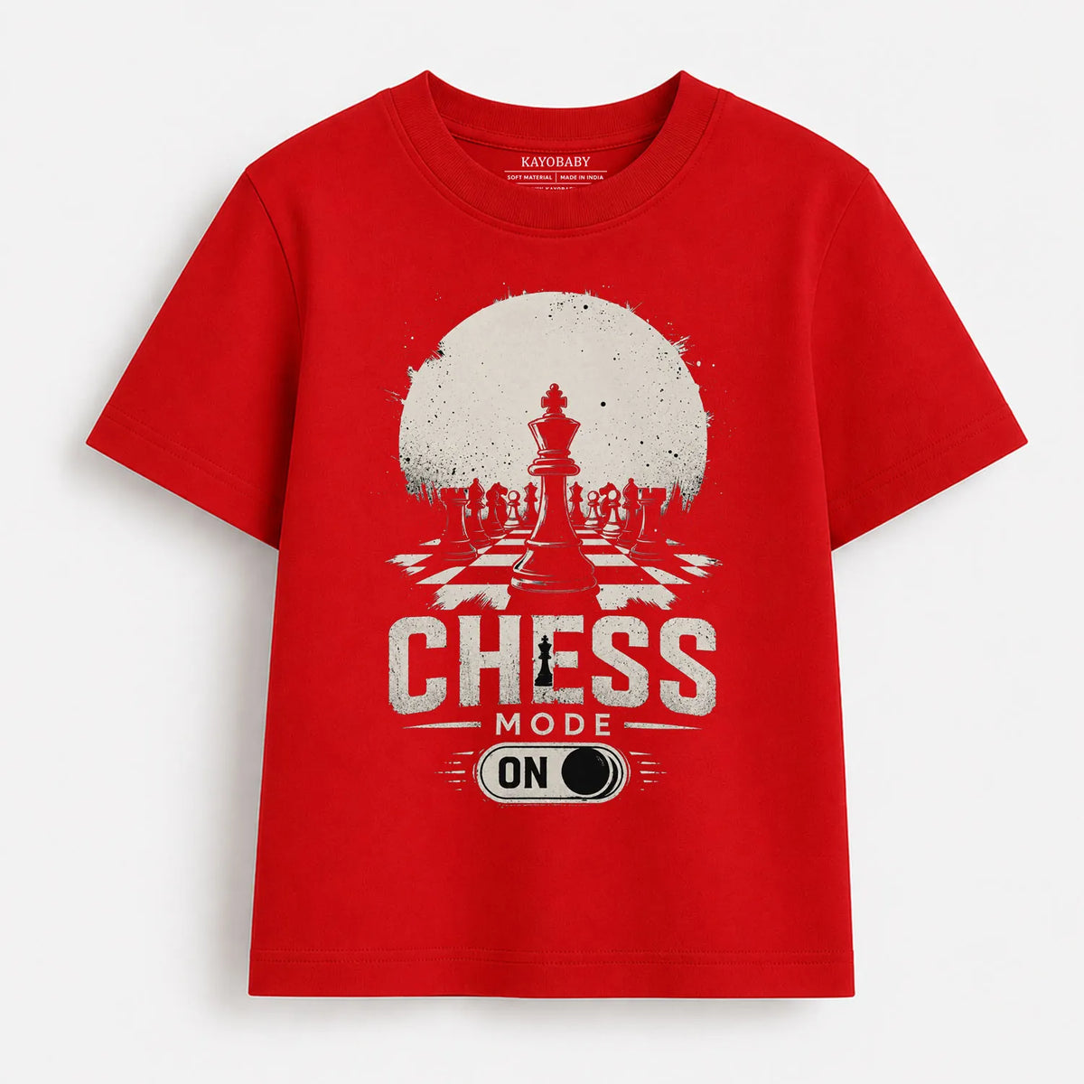 Chess Mode ON Kids T-Shirt | Chess Graphic Tee for Boys & Girls