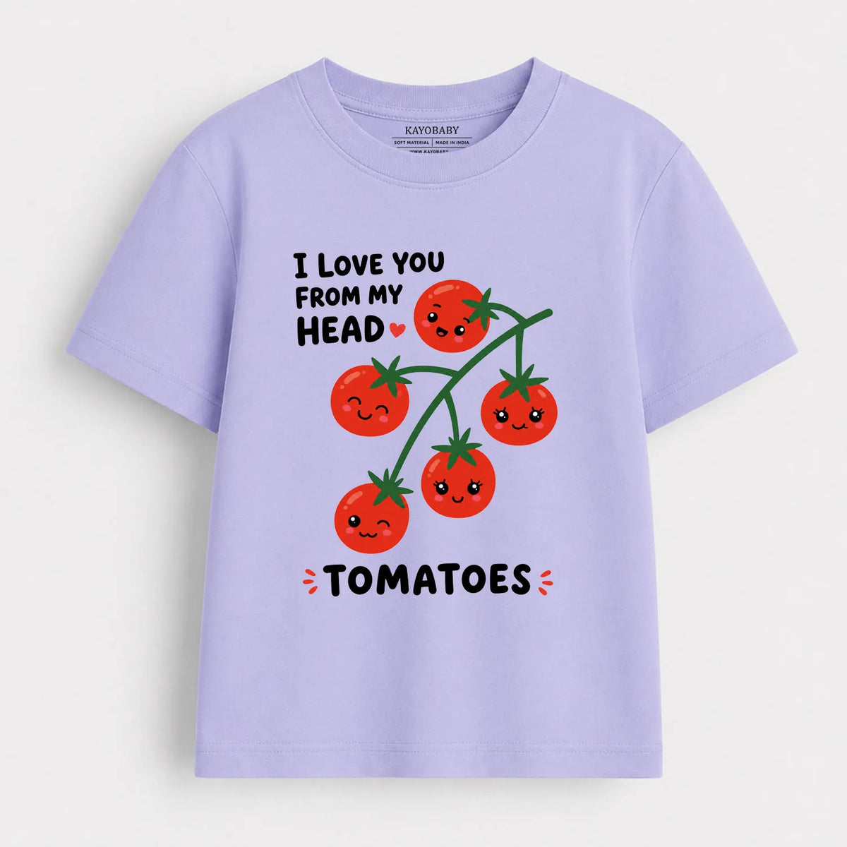I Love You From My Head Tomatoes Kids T-Shirt