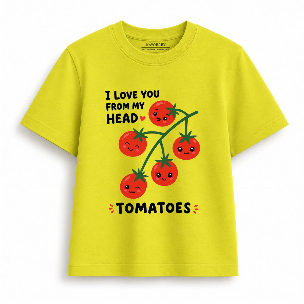 I Love You From My Head Tomatoes Kids T-Shirt