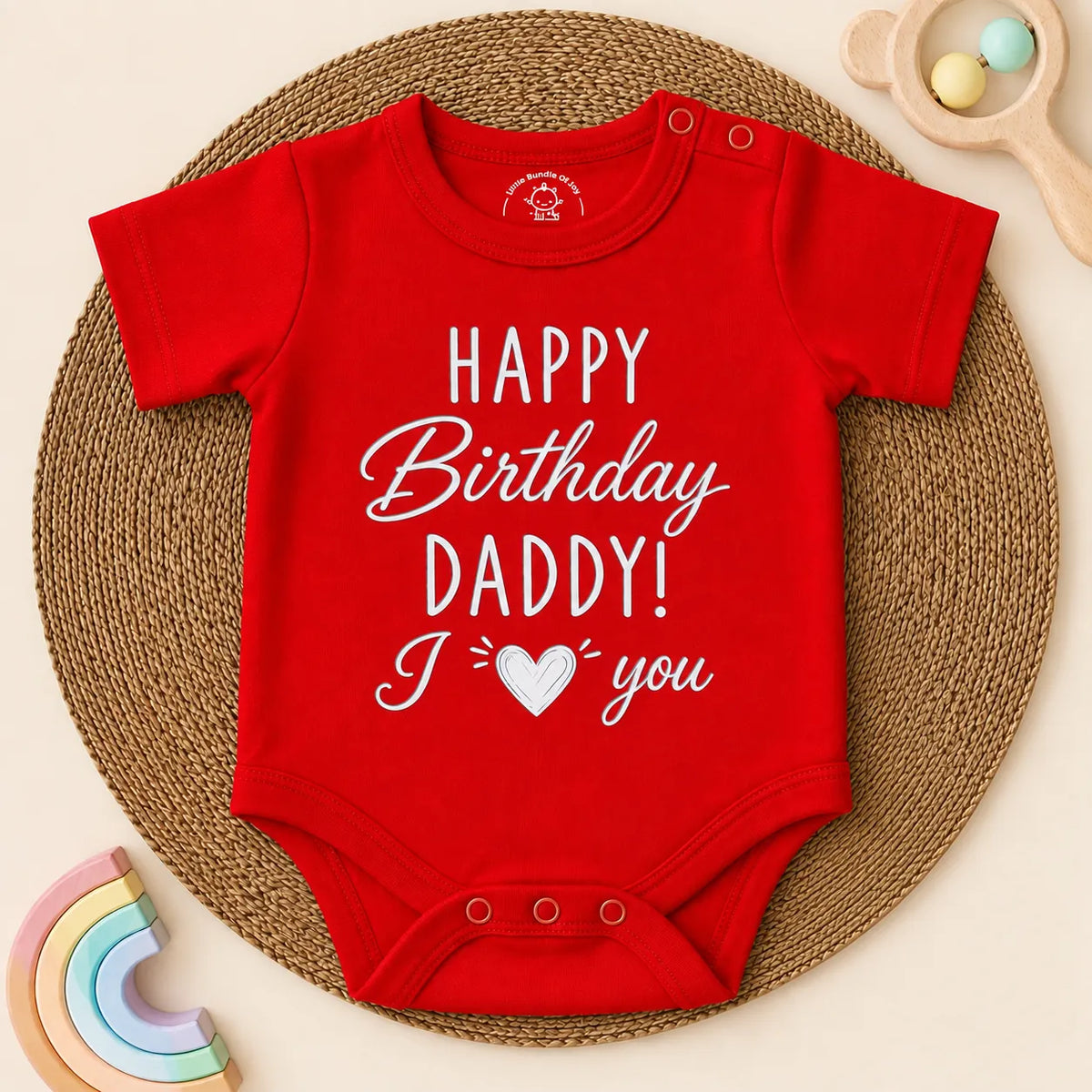 Happy Bday Daddy, I Love You | Clearance Sale