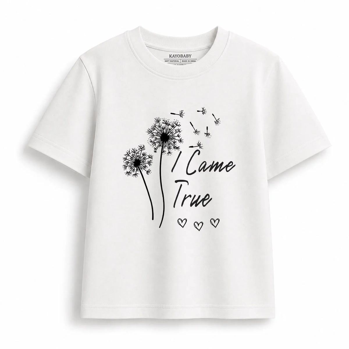 I Made A Wish I Came True matching t-shirt set flat lay 3 KayoBaby