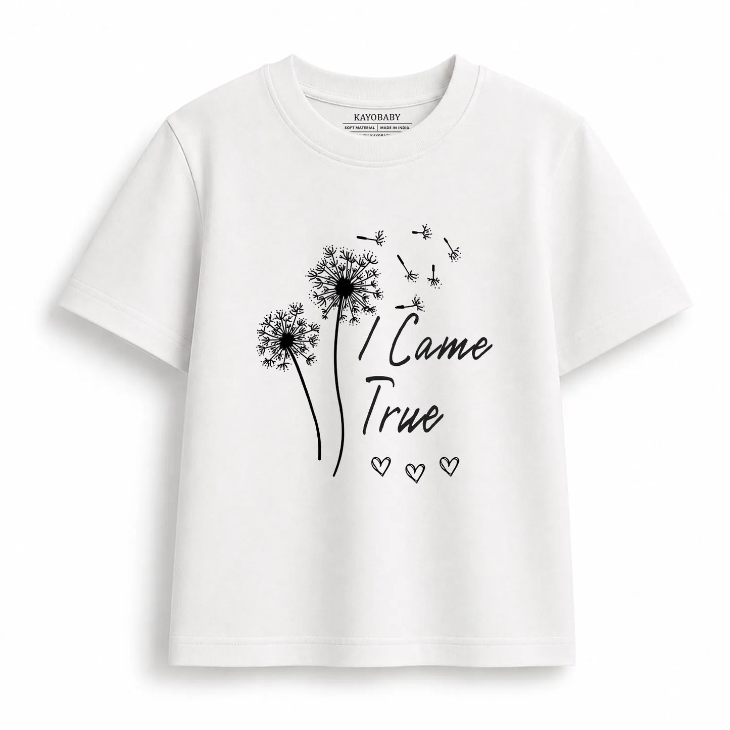 I Made A Wish I Came True matching t-shirt set flat lay 3 KayoBaby