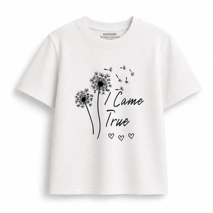 I Made A Wish I Came True matching t-shirt set flat lay 3 KayoBaby