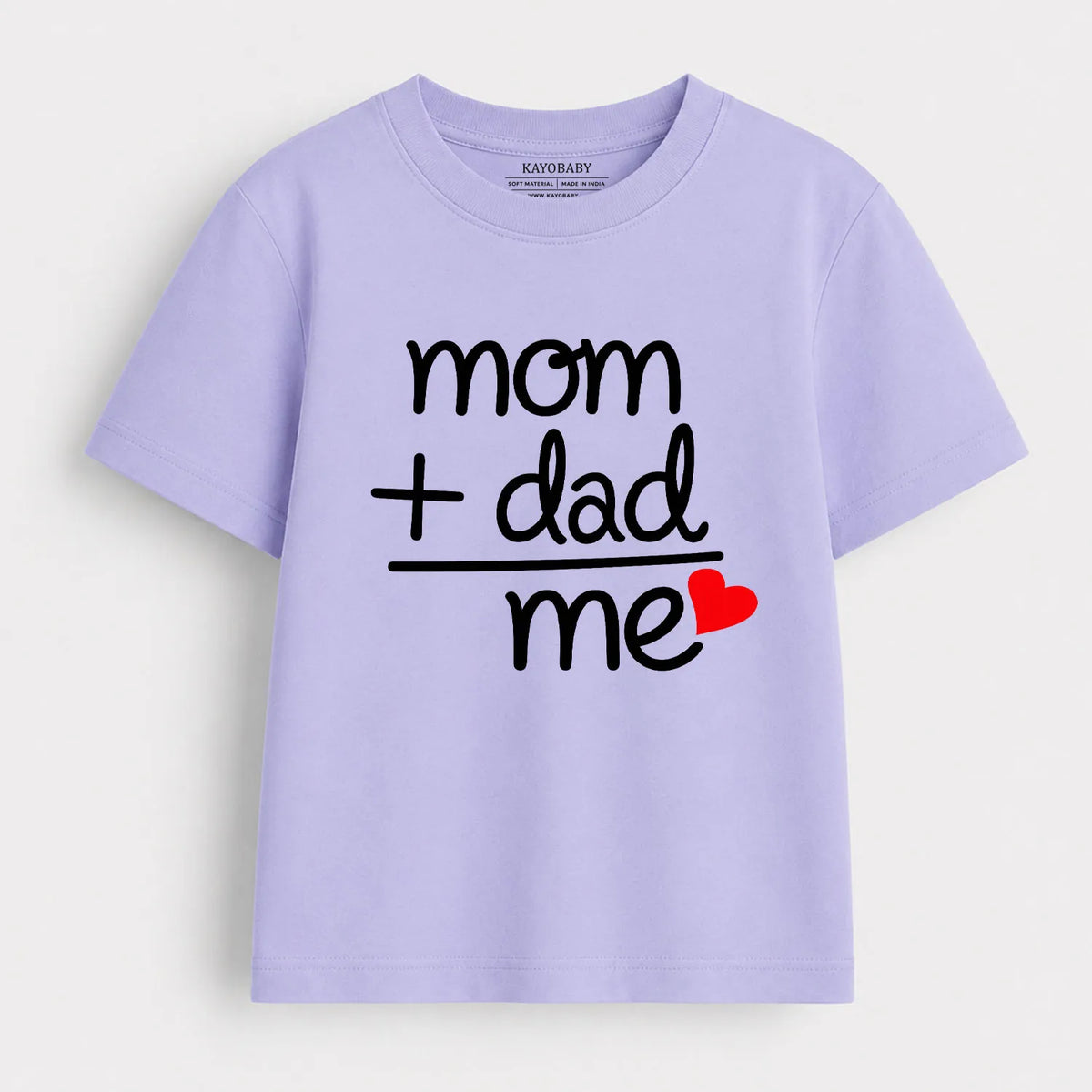 Kids Cotton T-Shirt Combo Pack of 4 | Personalized, Family Love & Cute Graphic Tees