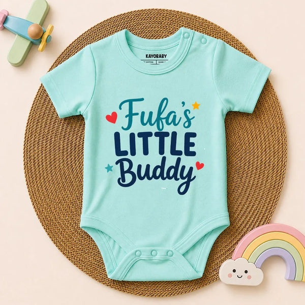 Fufa's Little Buddy Baby Romper | Cute Fufa & Baby Bond Outfit