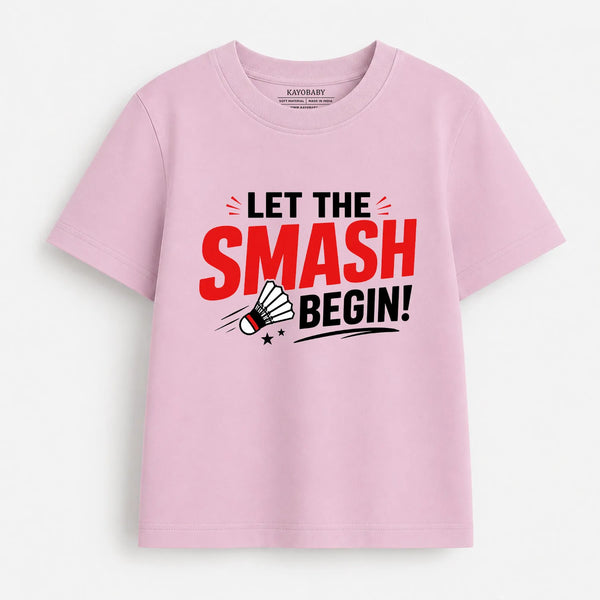 Let the Smash Begin Kids T-Shirt